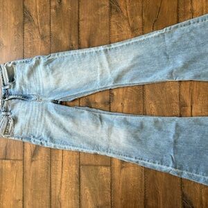 Carly Jean Los Angeles Light Blue Flare Jeans